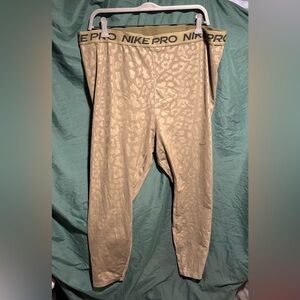 Nike Pro Leopard Print Leggings 2x